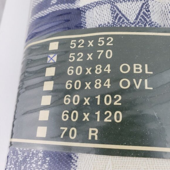 Nidico Home Textiles Cotton Hand Woven Table Cloth NWT - Picture 3 of 5